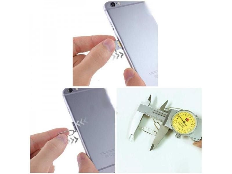 10pcs Slim Sim Card Tray Pin Eject Removal Tool Needle Opener Ejector For Most Carousel 1