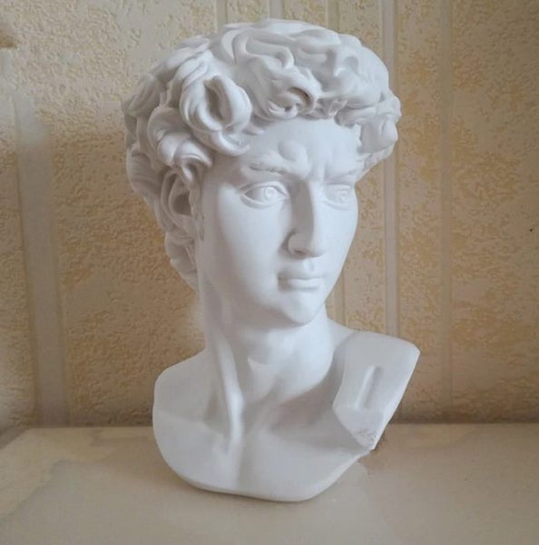 Michelangelo David Statue Head Bust Renaissance High Quality Carousel 1
