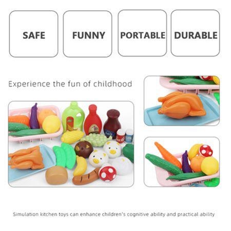 Pretend Play Kitchen Set Educational Gift For Kids Carousel 1