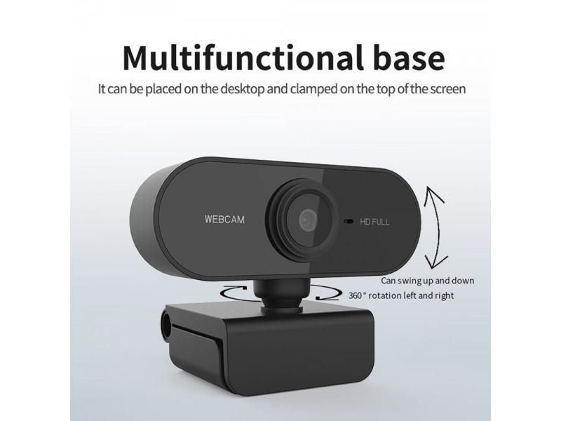 1080P Webcam With Microphone For PC Computer Live Video Calling Carousel 1