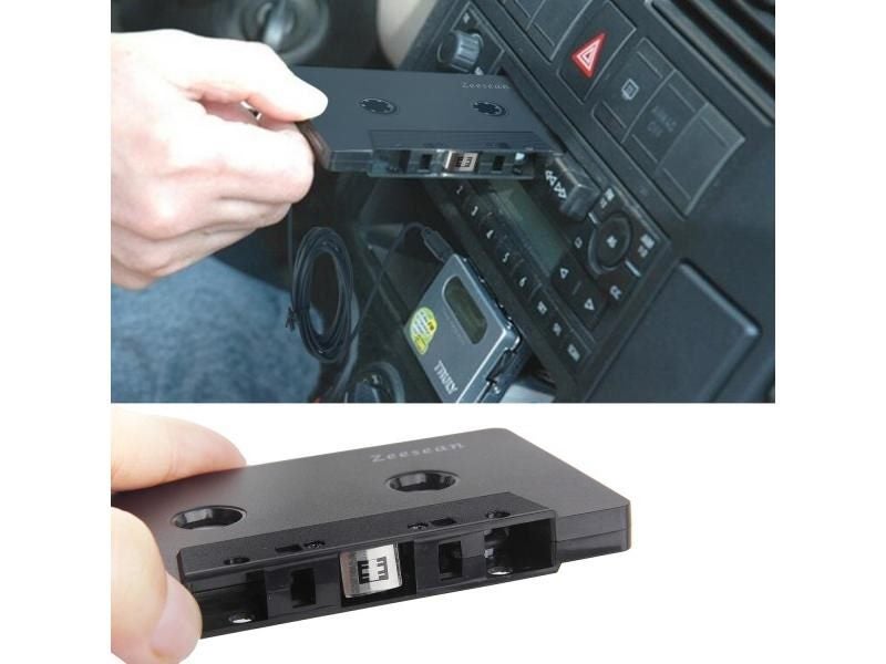 Cassette To Aux Adapter With Stereo Audio Premium Car Audio Cassette Adapter Carousel 1