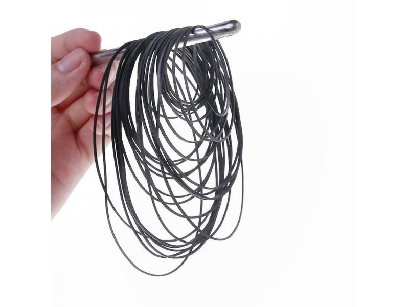 50Pcs/bag 1mm Universal Mix Cassette Tape Belts 45-130mm For Recorders Walkman Carousel 1