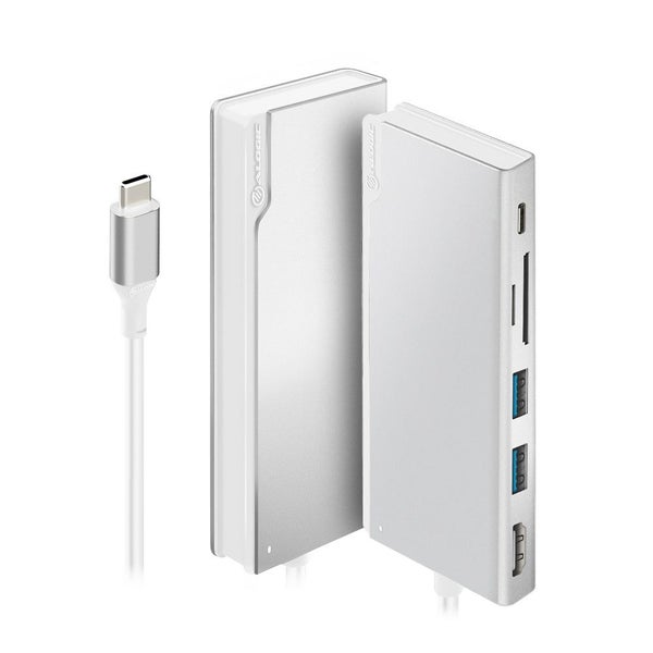 Alogic Ultra Usb C Dock Universal Silver Carousel 1