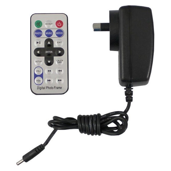 TODO 12" Digital Photo Frame Multimedia Player Usb Card Reader Jpeg Mp3 Avi B... Carousel 3