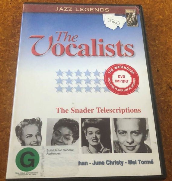 Vocalists, The Snader Telescriptions Dvd