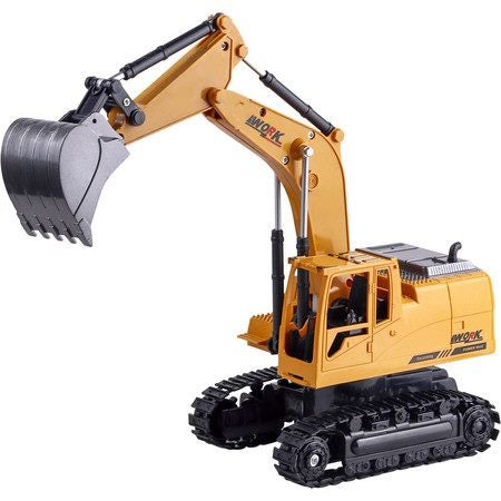 Kids Remote Control Excavator Toy Carousel 5