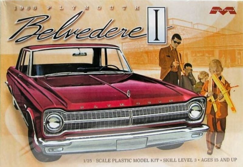Plastic Kitset - 1/25 Plymouth Belvedere Carousel 1