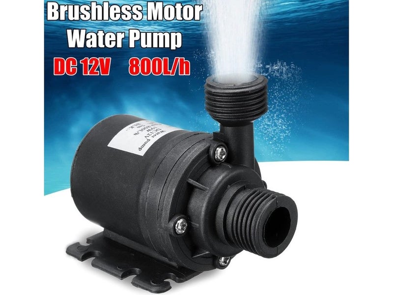 DC 12V Lift 5m 800L/H Ultra Quiet Brushless Motor Submersible Pool Water Pump Carousel 2