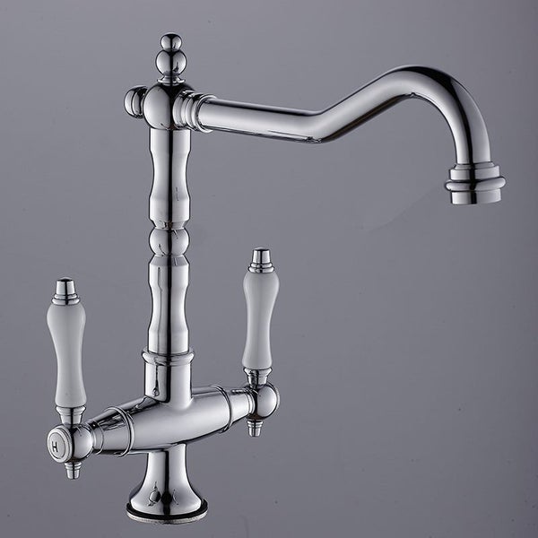 Taps Retro Mixer Faucets Brass Mixer Taps Chrome 360 Degree Kitchen Taps Carousel 2