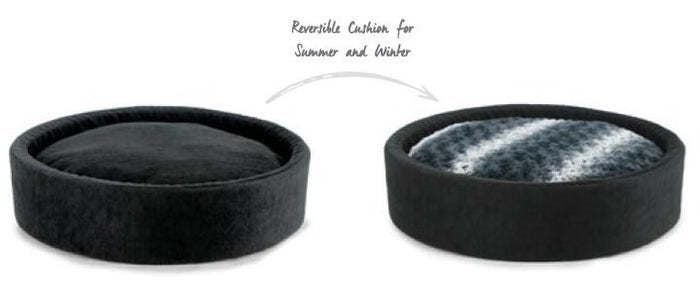 BARKLEY&BELLA DOG BED MALMO LIQUORICE SMALL 60x15CM Carousel 3