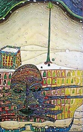 Superb Hundertwasser Print "Winterbild" | NZ Art Distributor Sale Carousel 1