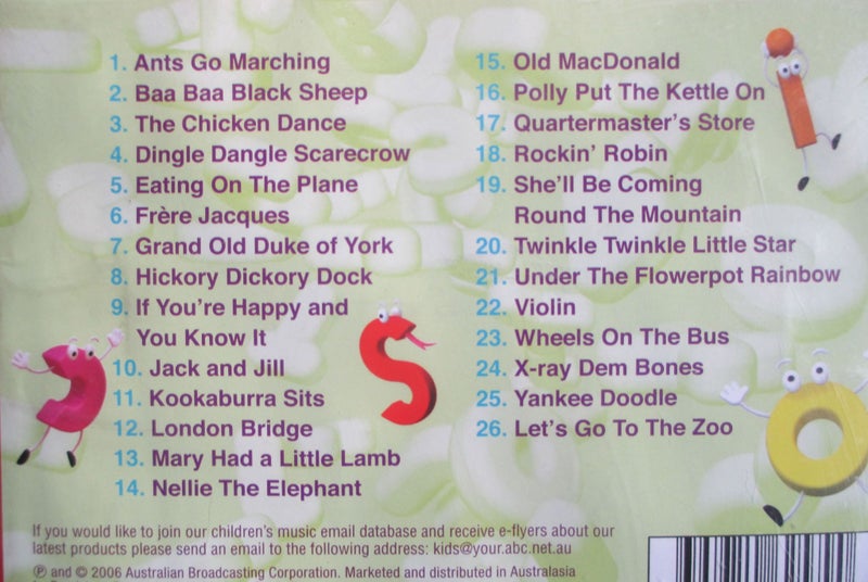 A to Z Kids Songs (DVD) Carousel 2