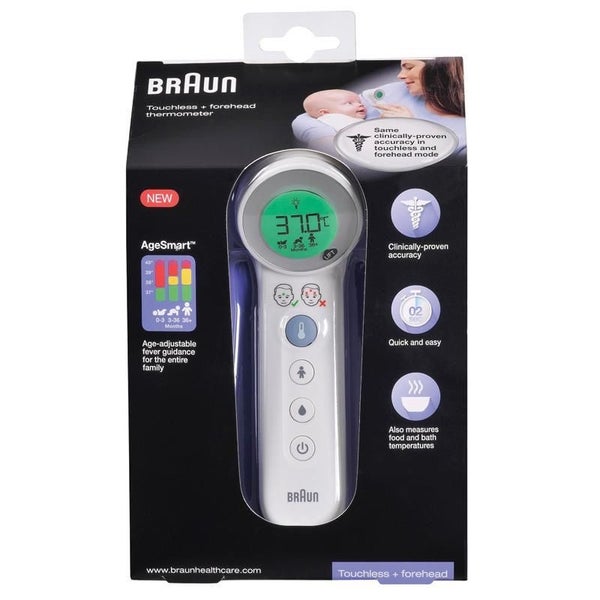Thermometer - BRAUN 3-in-1 Touchless + Forehead Carousel 2