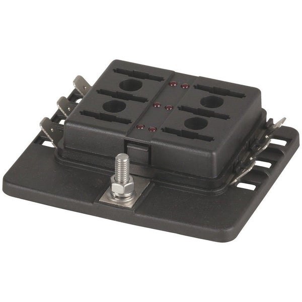 6 Way Blade Fuse Block - Spade Terminal Connection Carousel 1