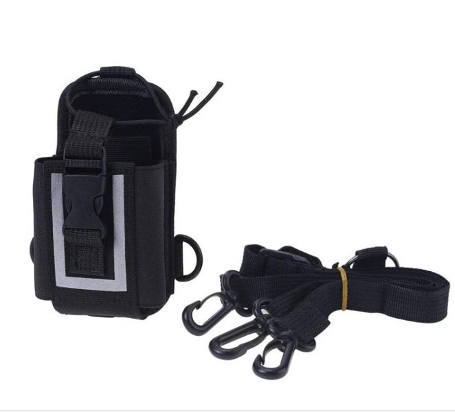 Nylon Belt / Carry Case with Reflective Strip Cover for Walkie Talkie Radios Carousel 1