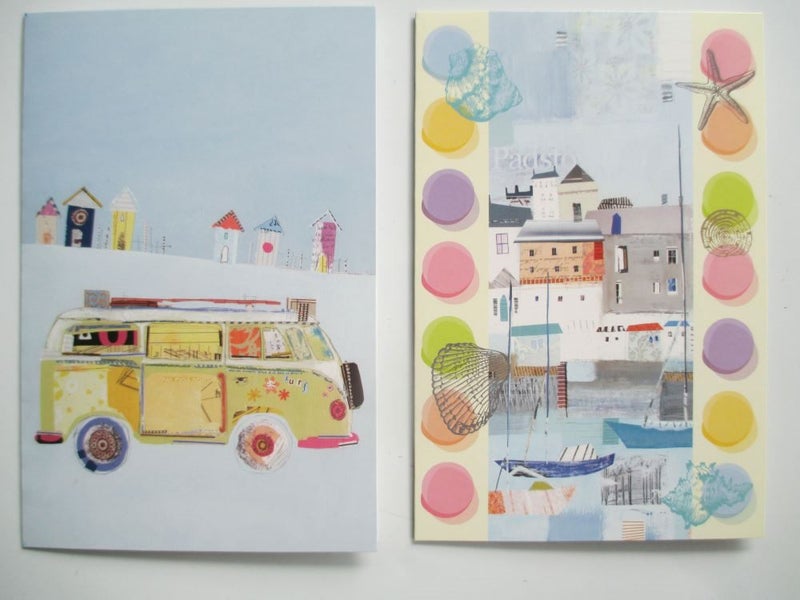 Greeting cards - 8 x By the Sea cards with envelopes Carousel 1