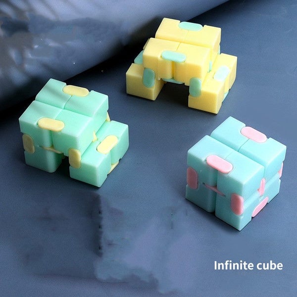 Sensory Infinity Cube Stress Fidget Toys Autism Anxiety Relief Kids Adults Gift Carousel 2
