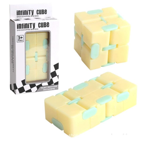 Sensory Infinity Cube Stress Fidget Toys Autism Anxiety Relief Kids Adults Gift Carousel 6