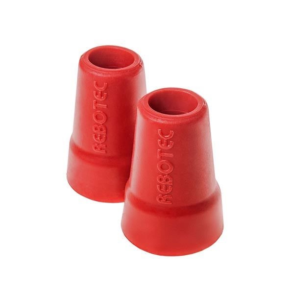 19Mm Rebotec Ferrules Crutch Tips Red Pairs Carousel 1