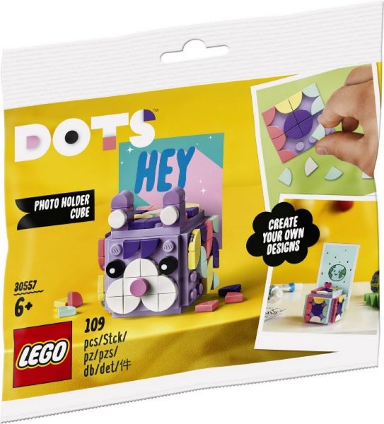 LEGO 30557 DOTS Photo Holder Cube polybag Carousel 1