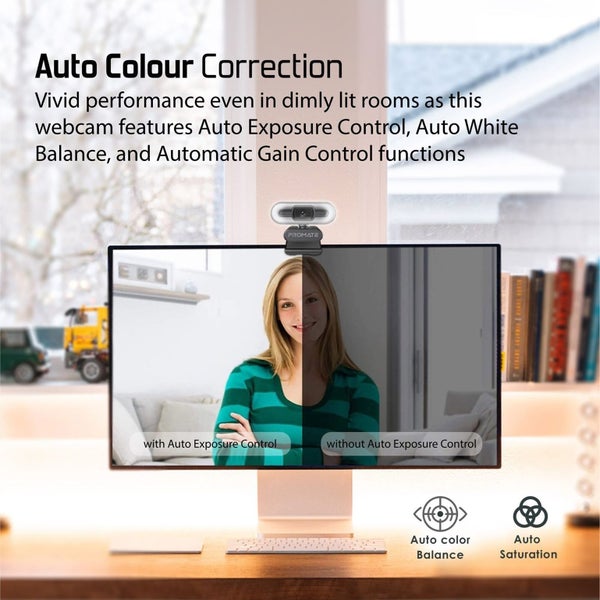 Full-HD USB Web Camera With Microphone Carousel 2