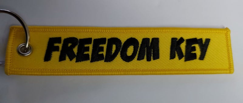 Freedom Key Themed Key Ring Carousel 1