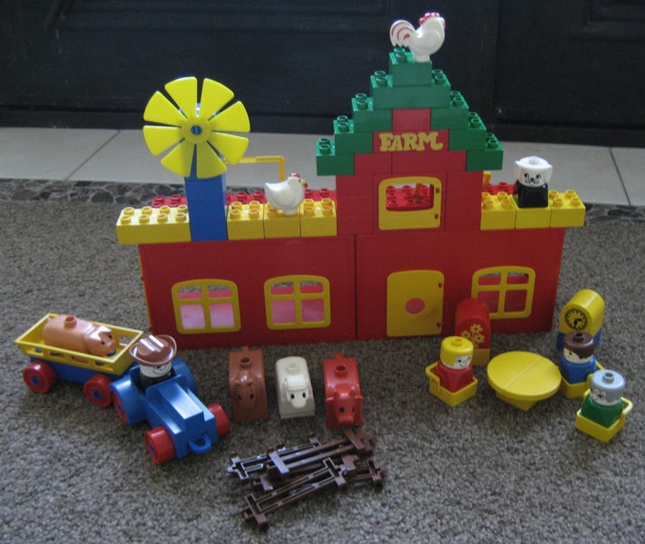 LEGO DUPLO FARM 65 pieces Building Blocks Toy #045 Carousel 1