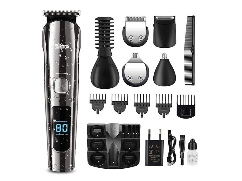 Men Electric Hair Trimmer Clipper Beard Cordless Shaver Cutting Carousel 1