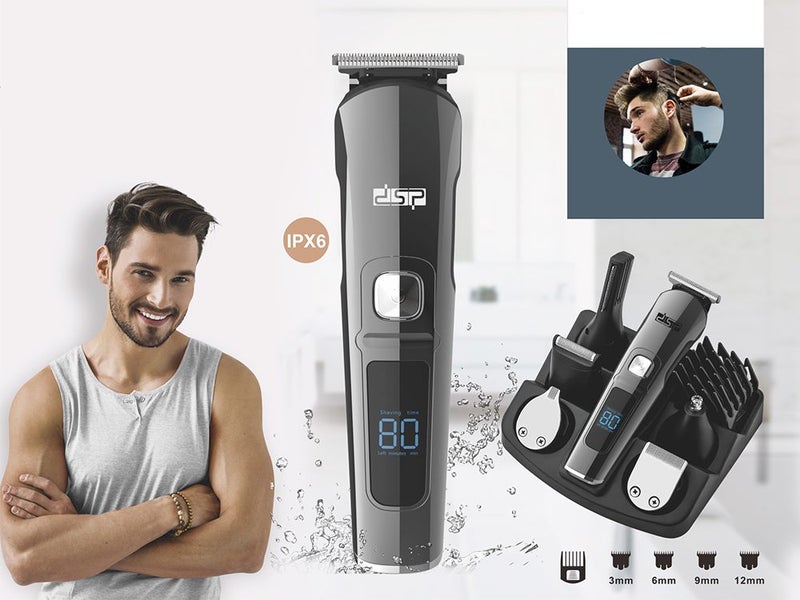 Men Electric Hair Trimmer Clipper Beard Cordless Shaver Cutting Carousel 2