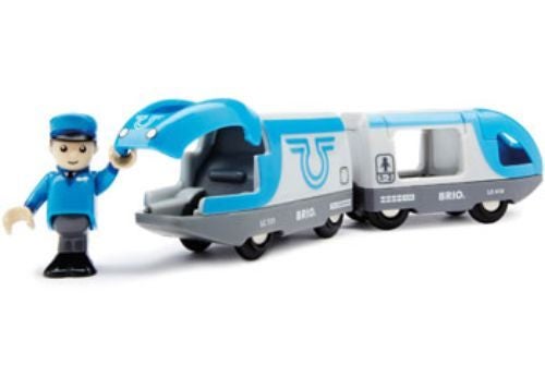 BRIO BO - Travel Battery Train 3 pieces Carousel 2