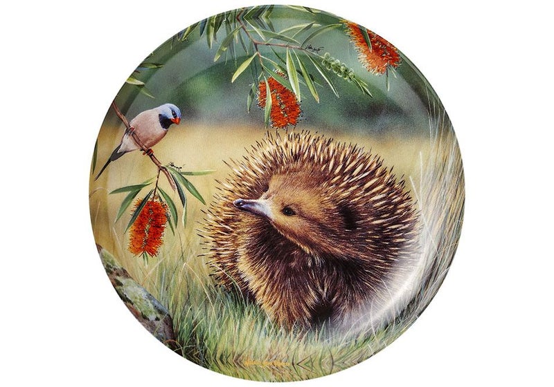 Ashdene Fauna of Australia - Echidna & Finch Trinket Dish Carousel 1