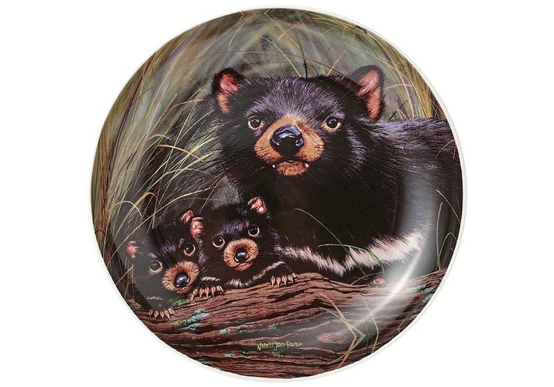 Ashdene Fauna of Australia - Tasmanian Devils Trinket Dish Carousel 1