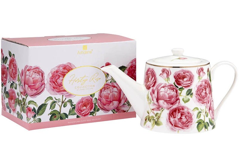 Ashdene Heritage Rose - Infuser Teapot Carousel 1