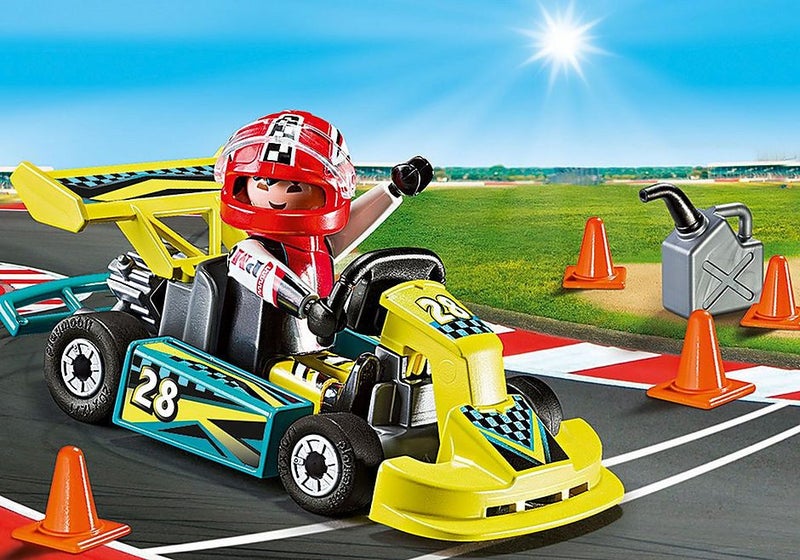 Playmobil Action - Go Kart Racer Carry Case Carousel 2