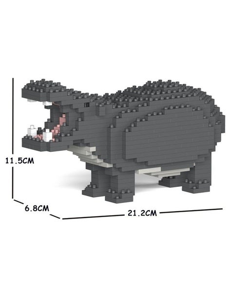 Jekca Animals - Hippo 11cm Carousel 2
