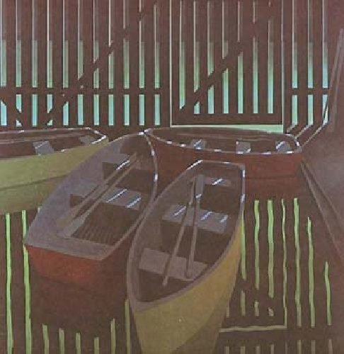 Michael Smither "Boatsheds" Print - Ends of Lines Clearance Sale Carousel 1