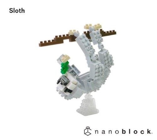 Nanoblock: Sloth Carousel 1