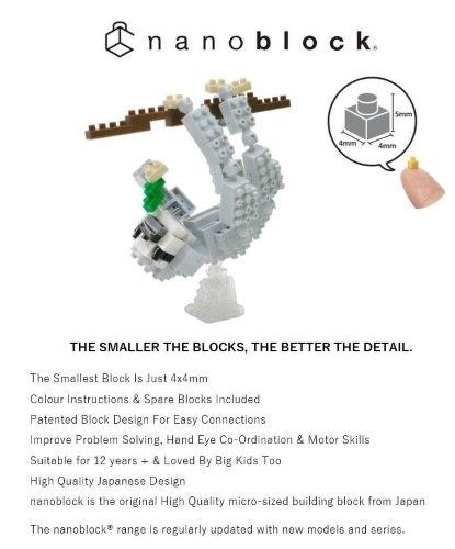 Nanoblock: Sloth Carousel 4