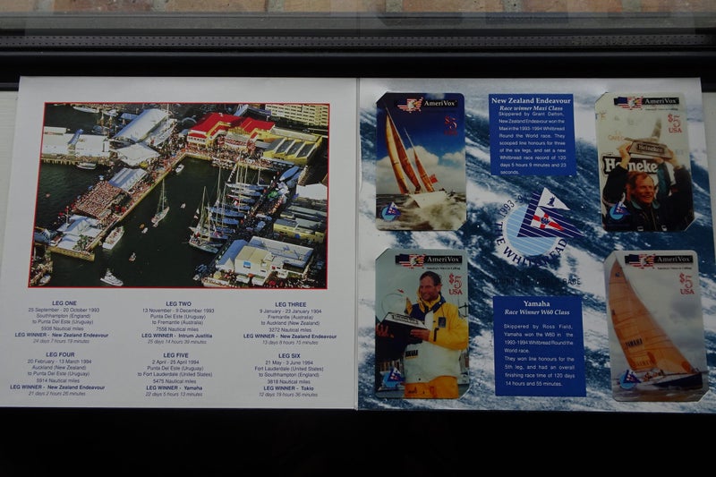 NZ Winners Whitbread Round the World Phone Cards Carousel 2