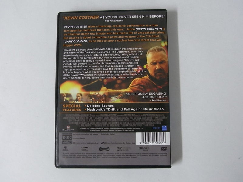 Criminal: CIA Thriller, Tommy Lee Jones, Gary Oldman, Gal Gadot - As New Carousel 3