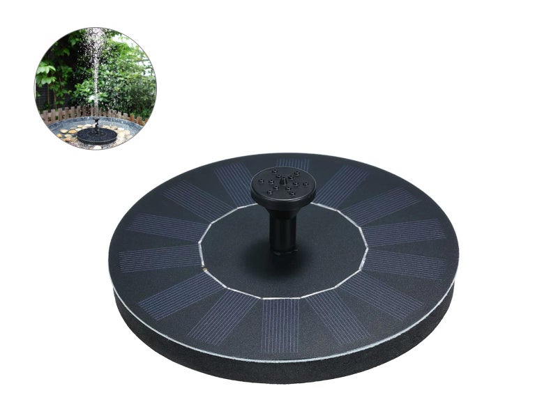 Solar Water Fountain for Bird Bath, Pond, Pool, Garden and Outdoor Decor A02 Carousel 1