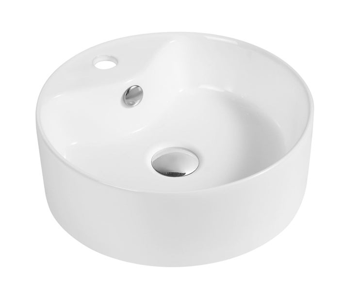 White Ceramic Counter Top Basin 314 Carousel 1