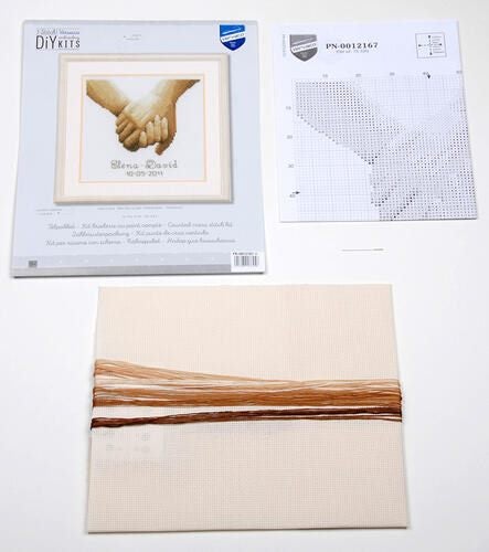 Vervaco Cross Stitch Kit - Holding hands Carousel 3