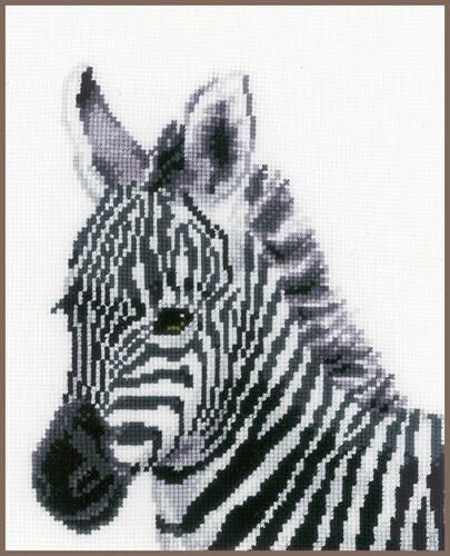 Vervaco Cross Stitch Kit - Zebra Carousel 1
