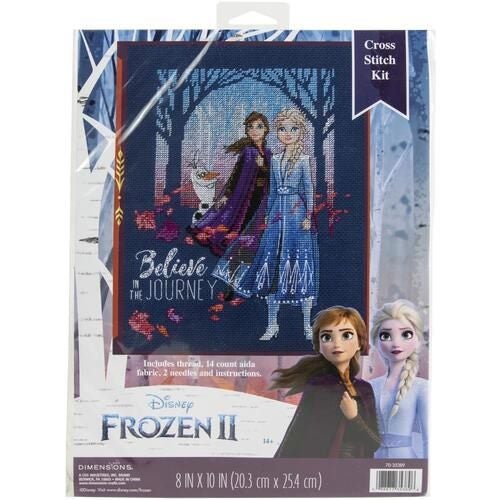 Dimensions Cross Stitch Kit - Disney Frozen Believe In The Journey Carousel 3