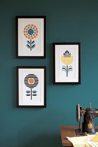 Vervaco Cross Stitch Kit - Abstract flower #2 Carousel 1
