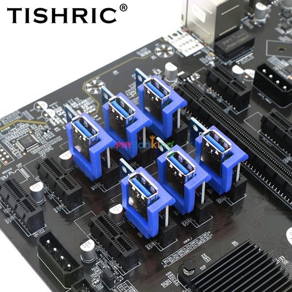 6x PCIE Slot Board Buckle PCI-E X1 Holder for Riser card 009s 010s 012max 013pro Carousel 9