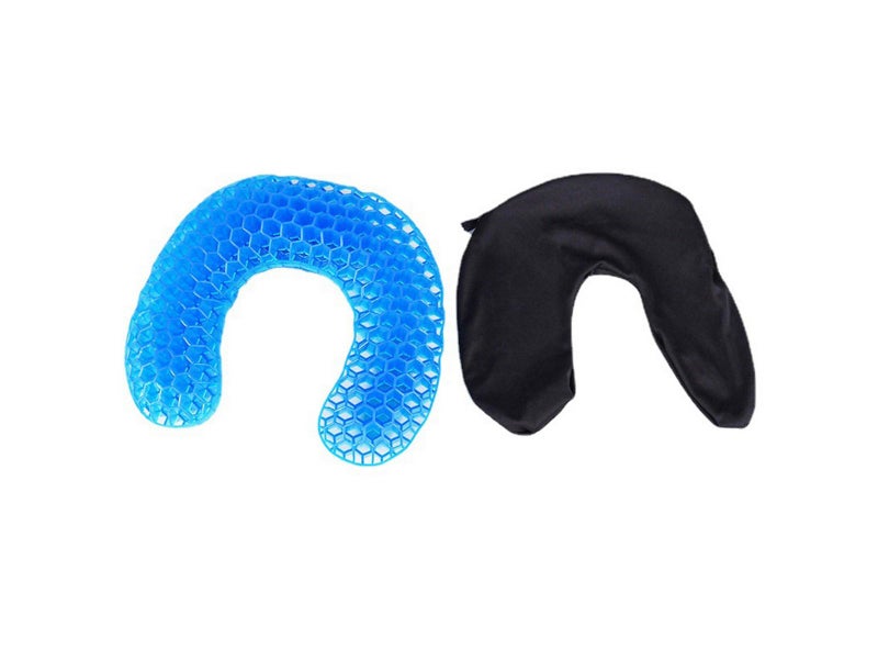 Mothers Day U Shape Honeycomb Design Gel Neck Support Pillow Sleeping Pillow Carousel 1