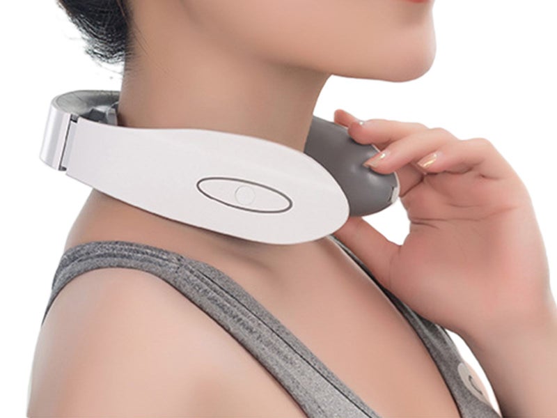 2X Mothers Day Cordless Neck Massager Battery Operated 6 Modes Neck Massage Tool Carousel 2