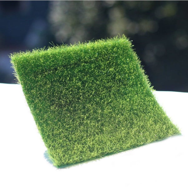Artificial Grass For Miniature Craft | Micro Landscape Lawn -15x15CM Carousel 1